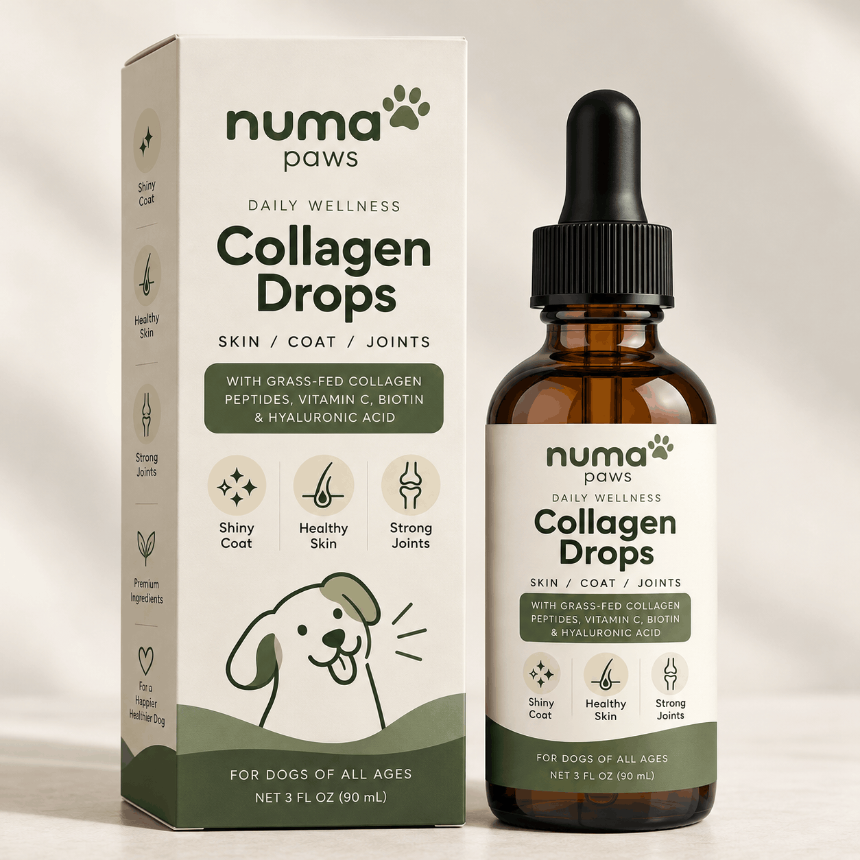Numa Paws — Daily Collagen Drops